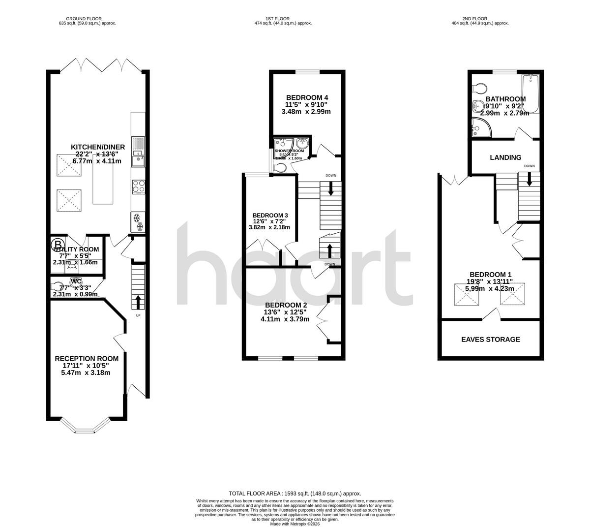 Selby Road, London floorplan