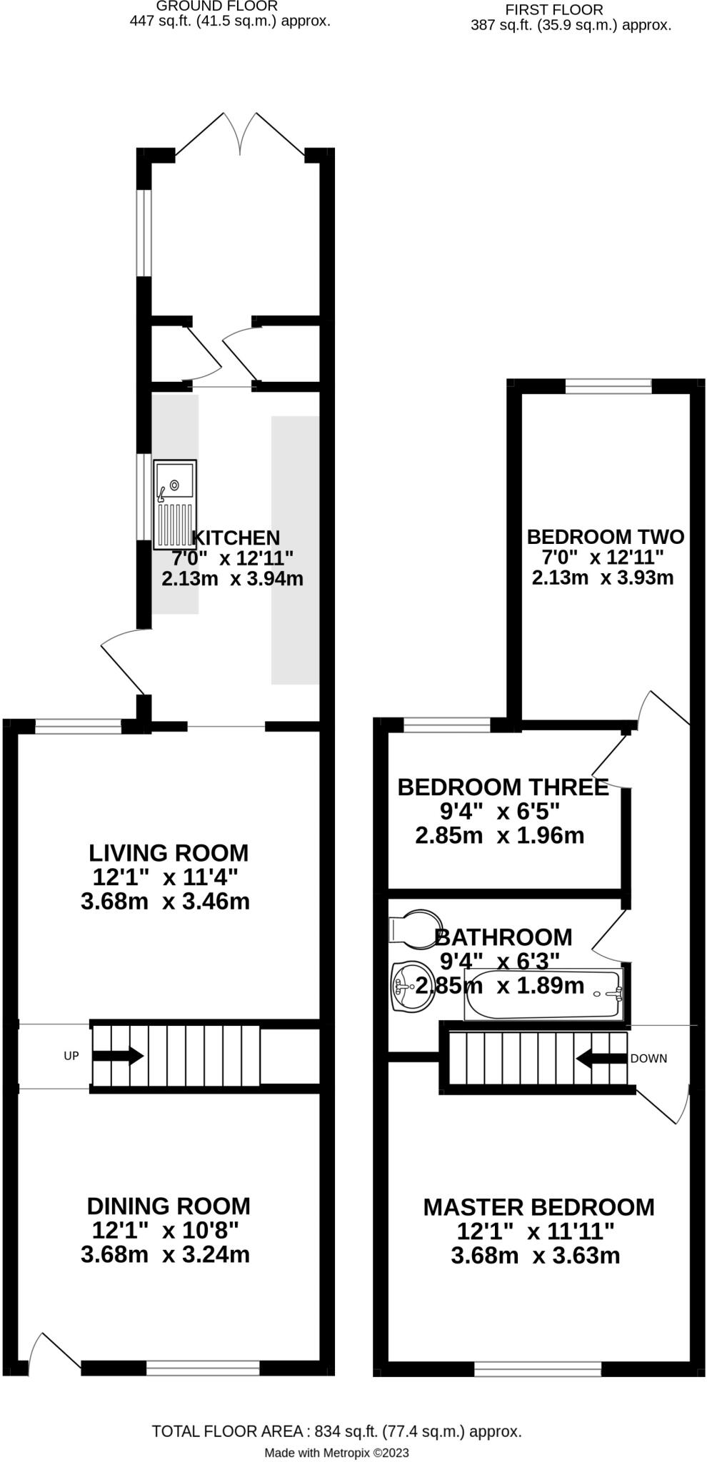 Downing Road, Tilehurst, Reading, Berkshire, RG31 floorplan