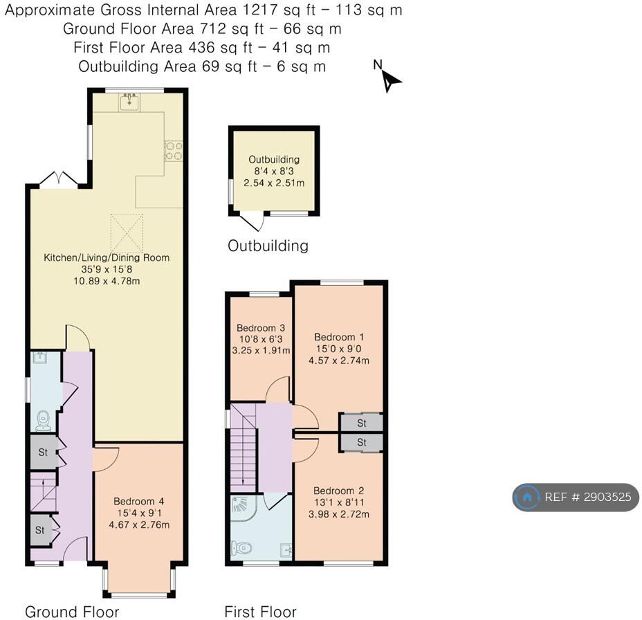 Staines Road, Feltham, TW14 floorplan