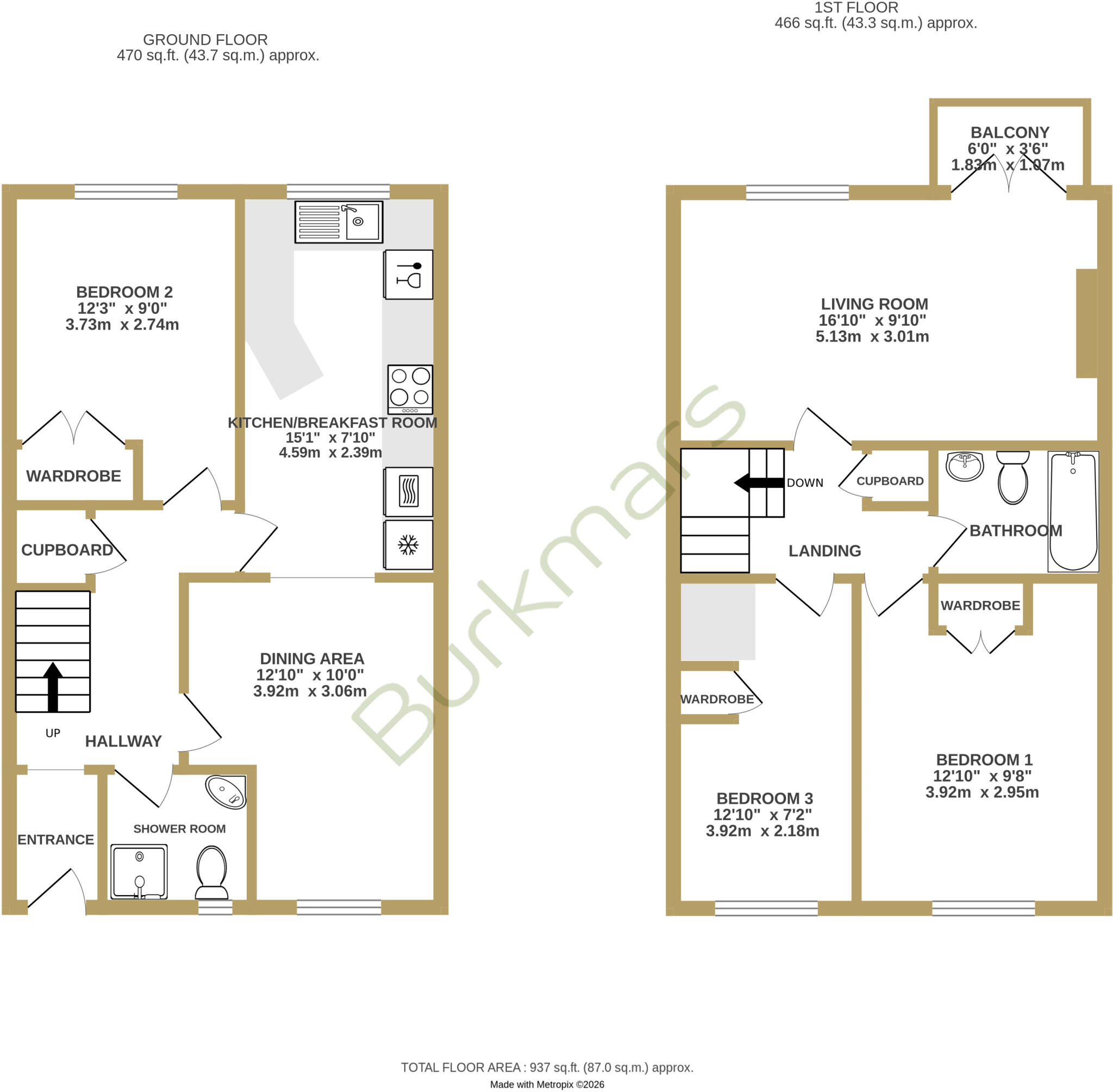 Trafalgar Place, Lymington, Hampshire, SO41 floorplan