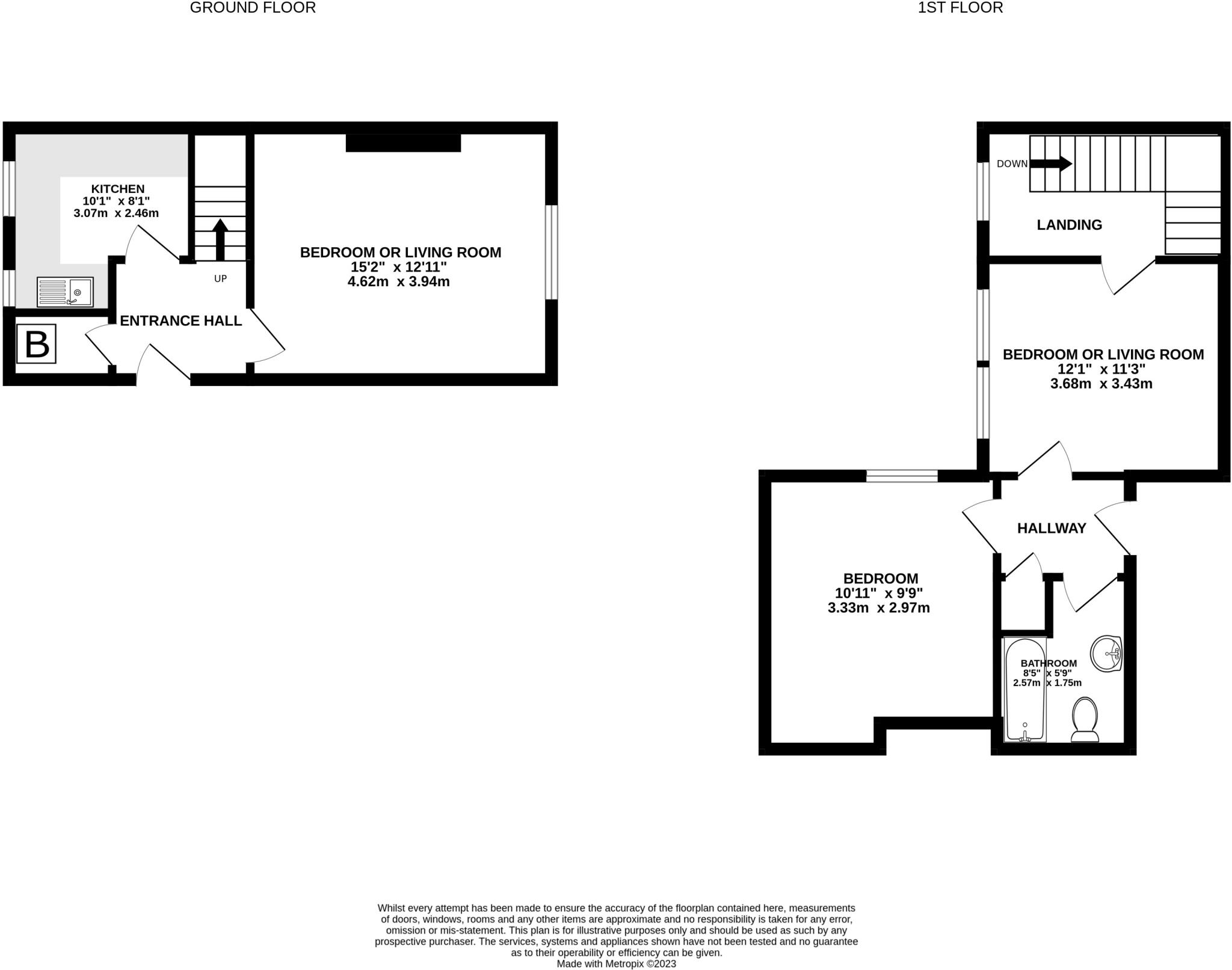 Portland Street, Cheltenham, GL52 2NZ floorplan