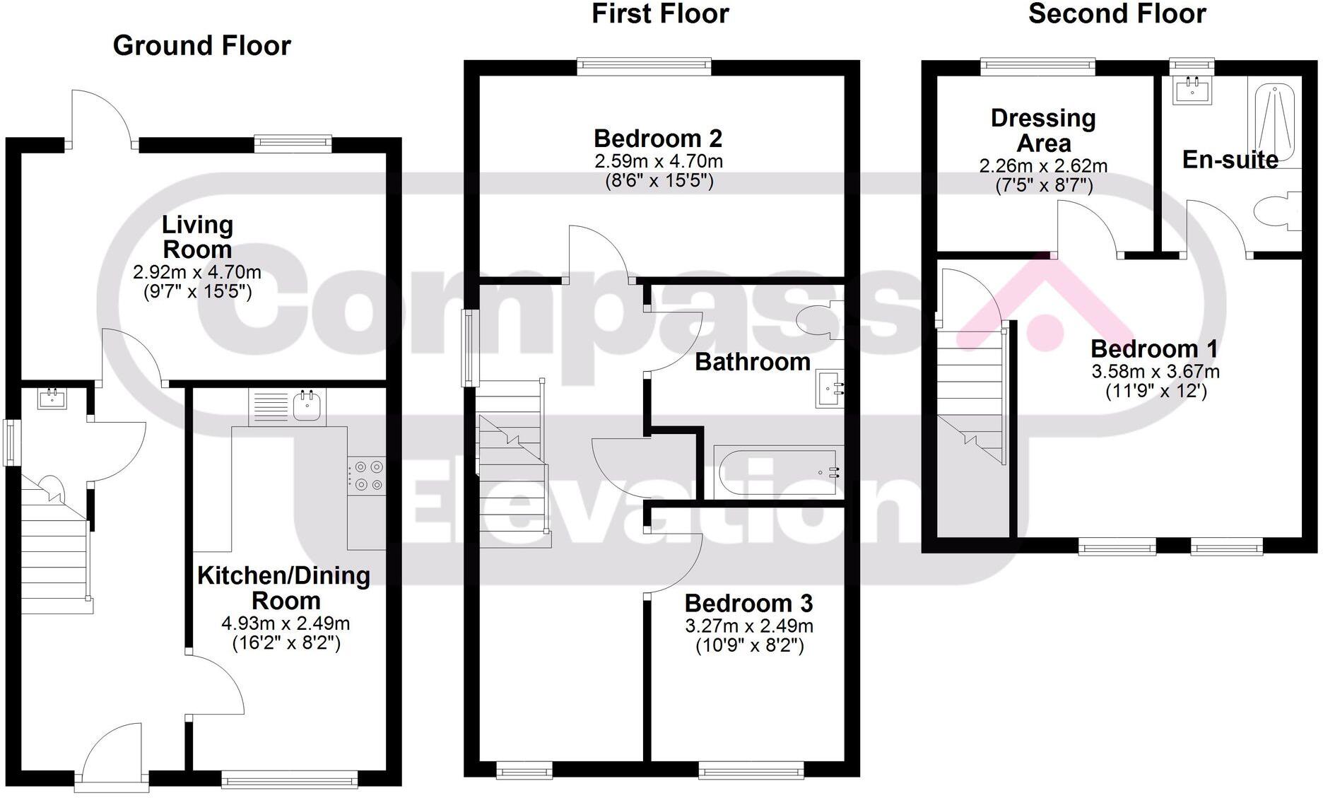 Lunniss Way, Wootton, MK43 floorplan