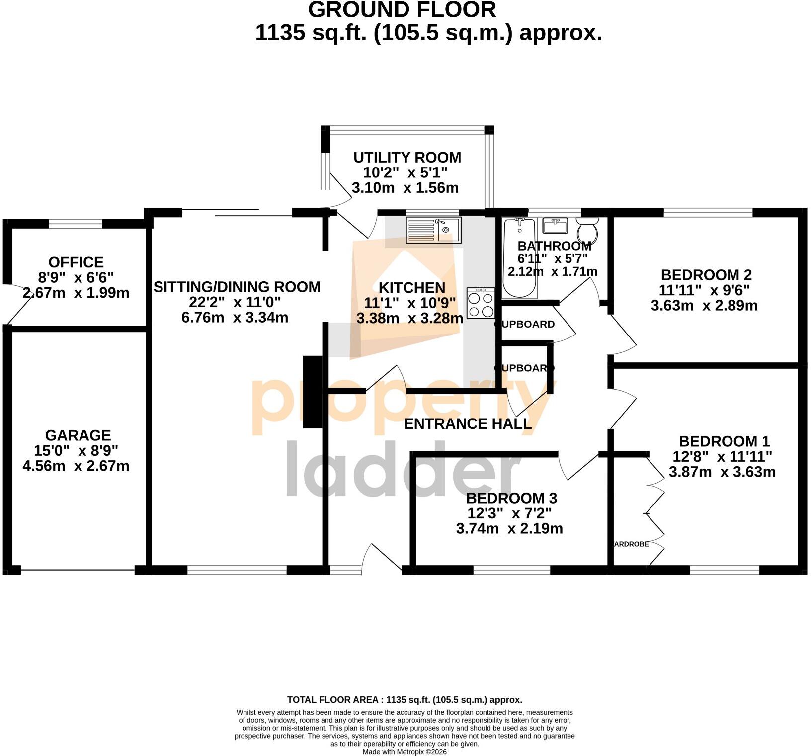 The Street, Brampton (near Aylsham), NR10 floorplan