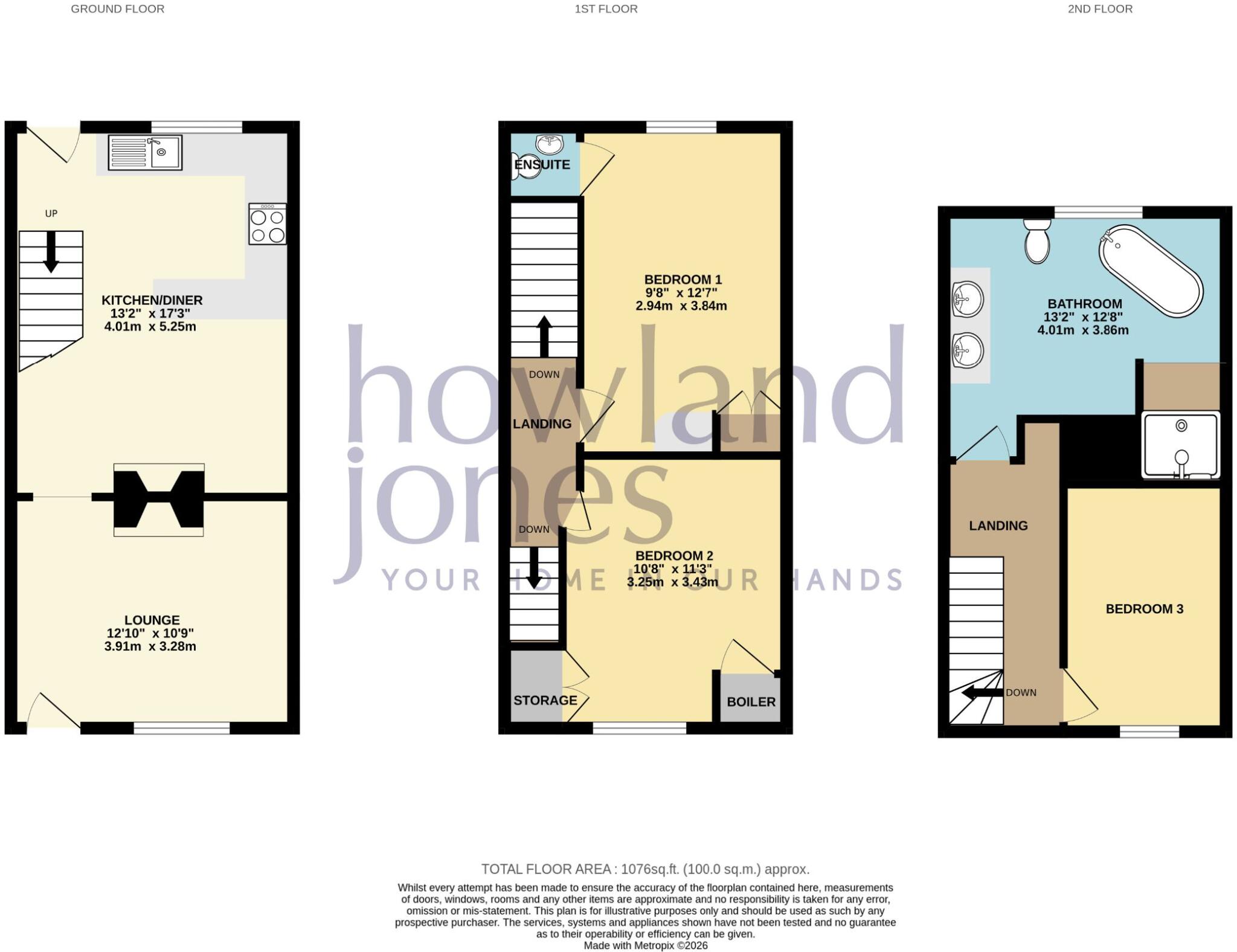 High Street, Measham, Swadlincote floorplan