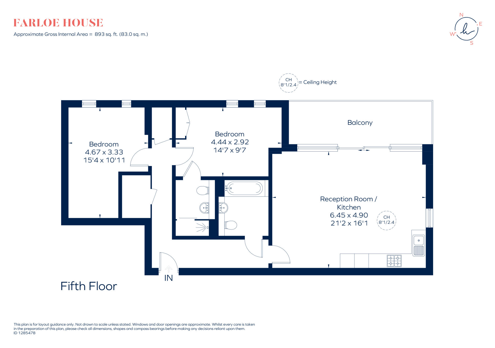 38 Summerstown, London, SW17 floorplan