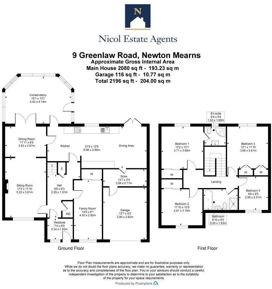 Greenlaw Road, Newton Mearns floorplan