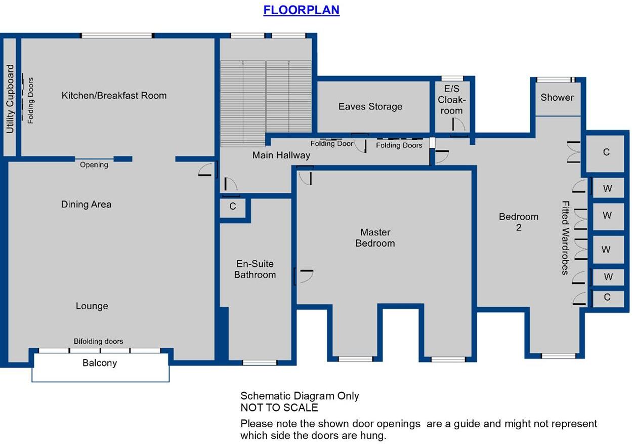 Mevagissey, Cornwall. PL26 floorplan