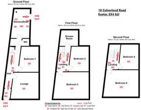 Culverland Road, Exeter floorplan