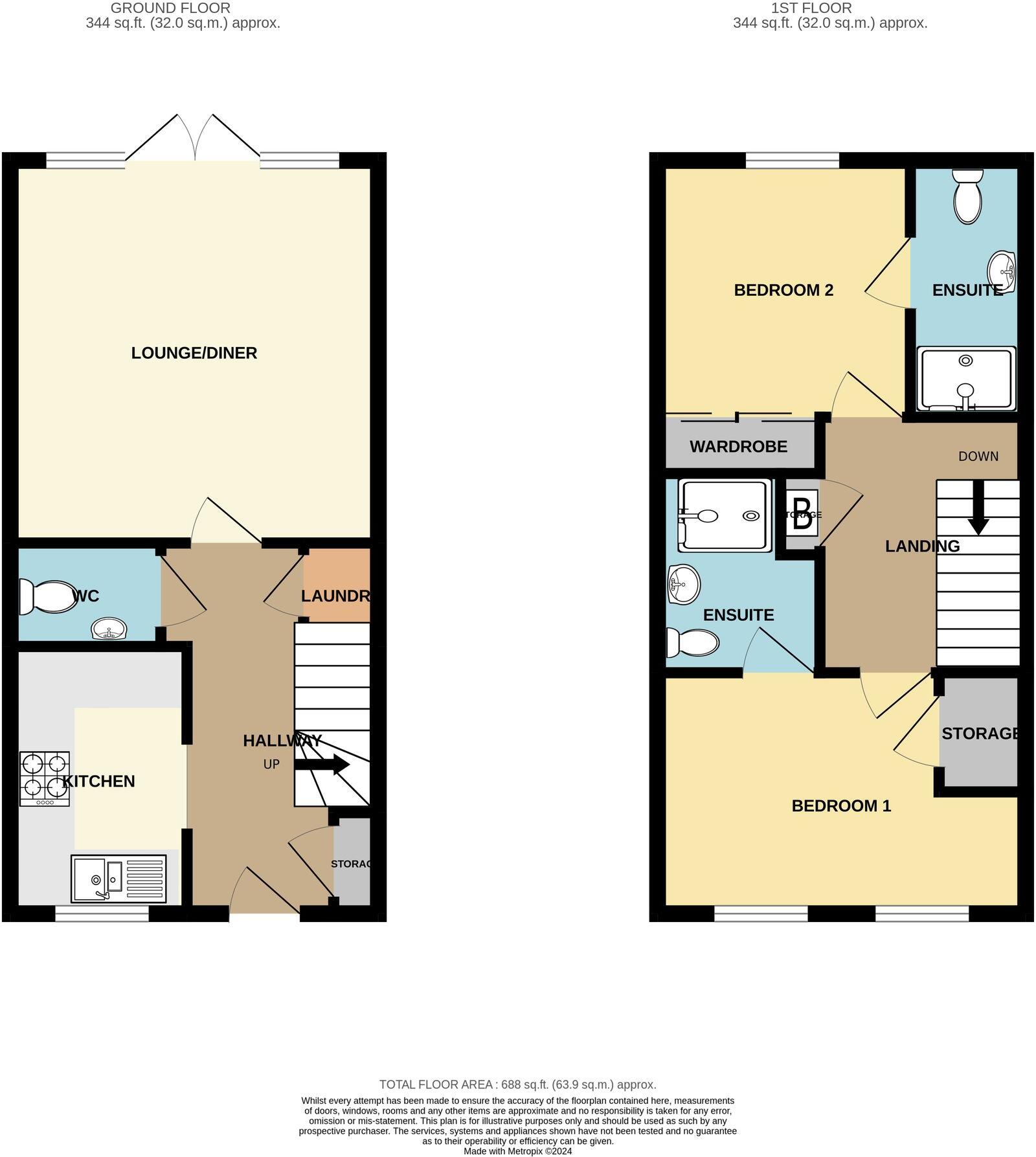Cardiff, CF5 floorplan