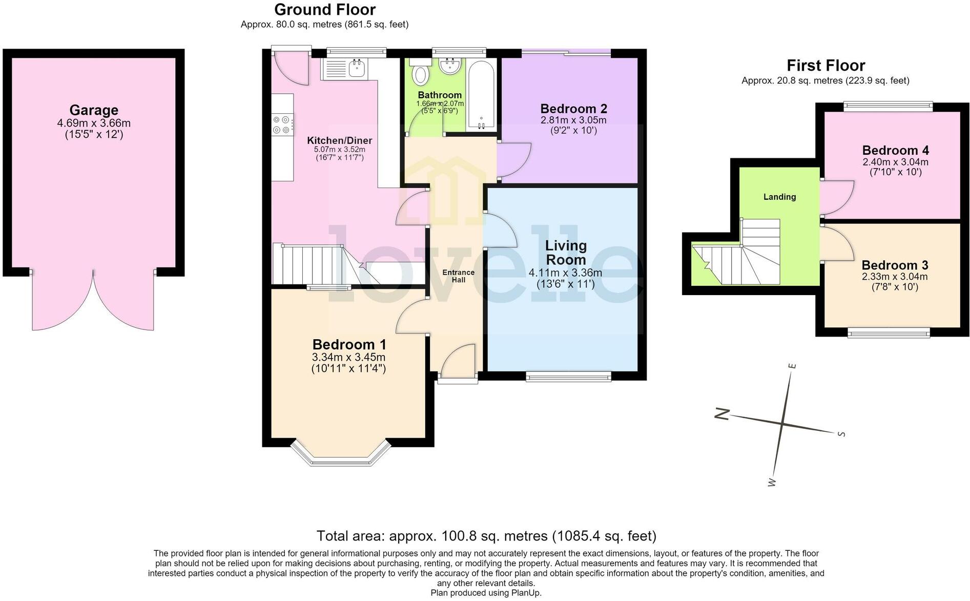 St. Mathews Road, Humberston, DN36 floorplan