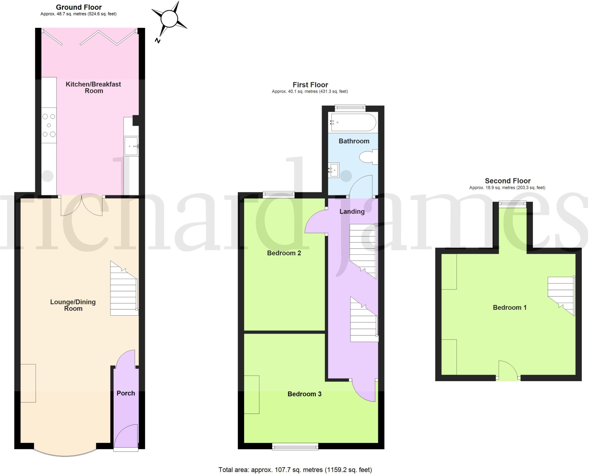 Allen Road, Finedon floorplan