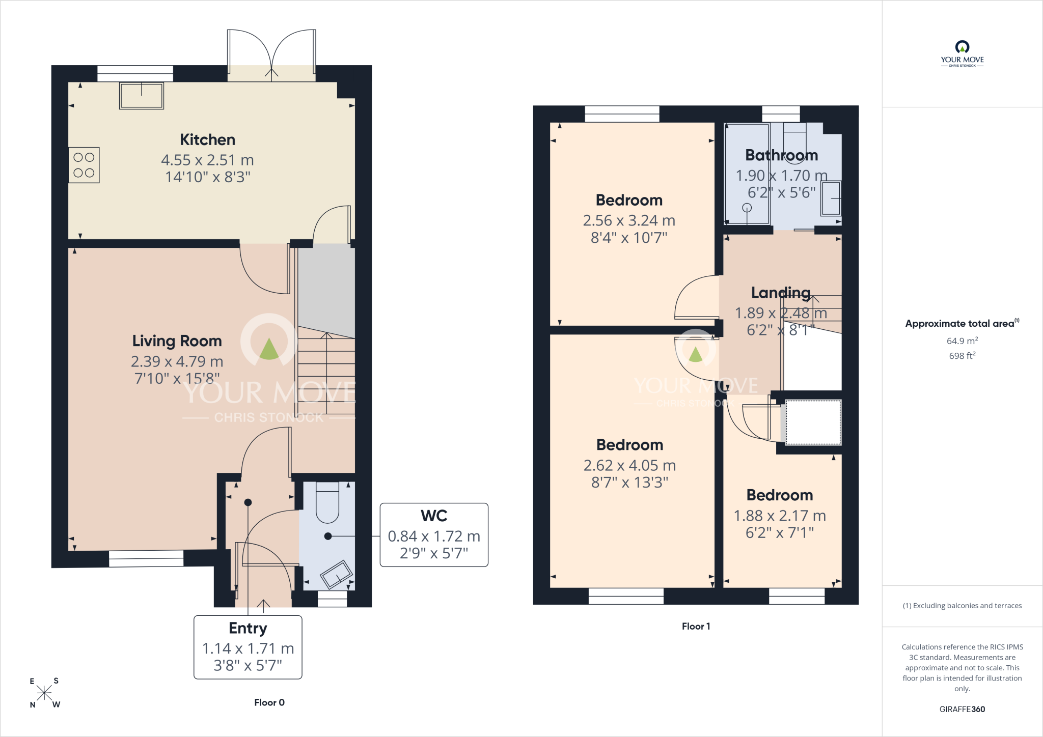 Nelson Walk, Whitworth, Spennymoor, Durham, DL16 floorplan