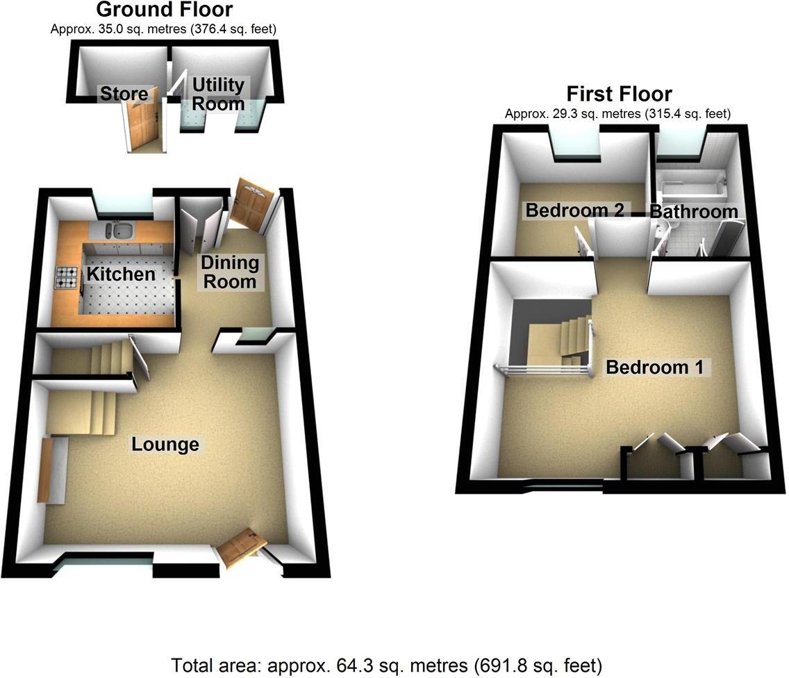 Main Street, Great Glen, Leicester floorplan