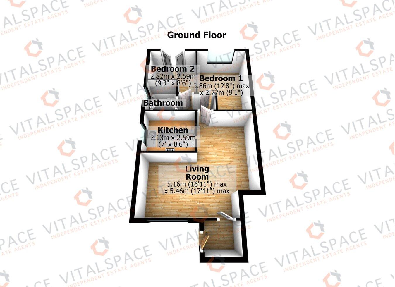 Laxfield Drive, Flixton, Manchester, M41 floorplan