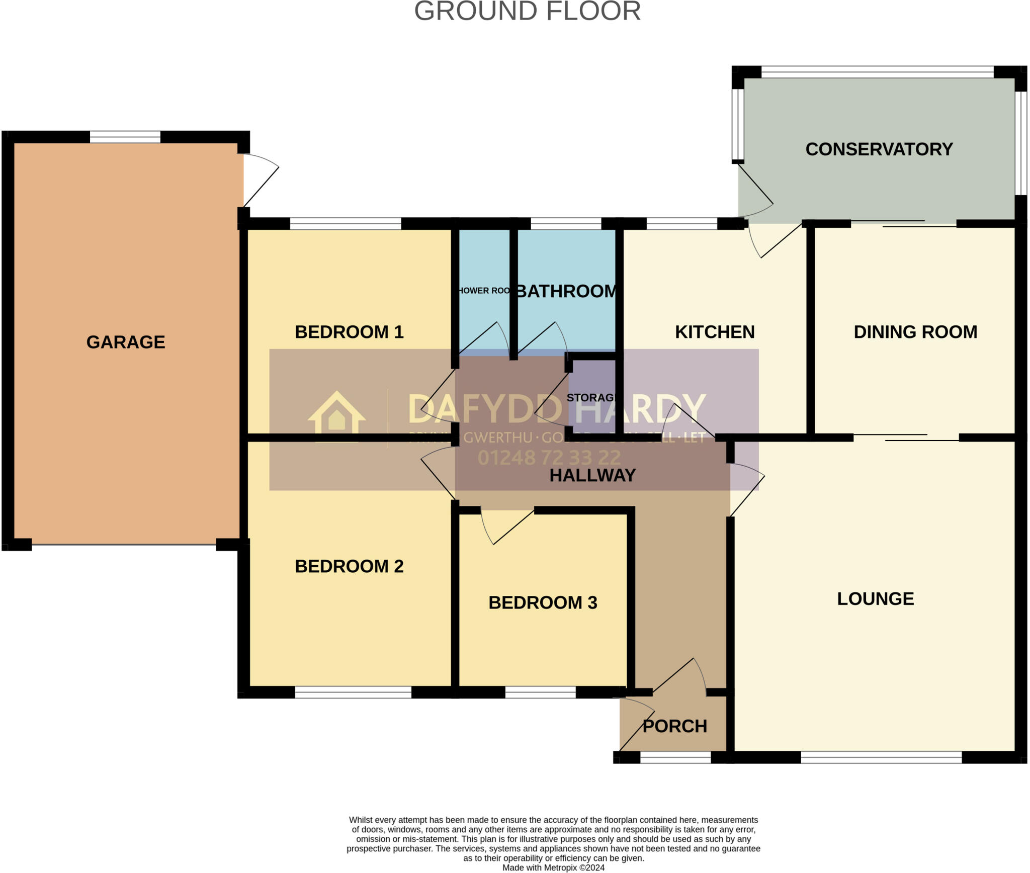 Y Fron Estate, Cemaes Bay, Isle of Anglesey, LL67 floorplan