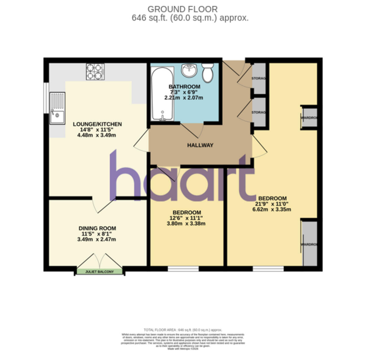 John Dyde Close, Bishop's Stortford floorplan