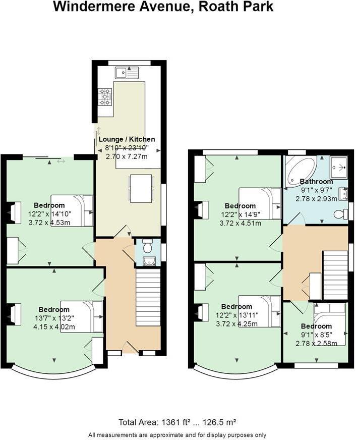 Windermere Avenue, Roath Park floorplan