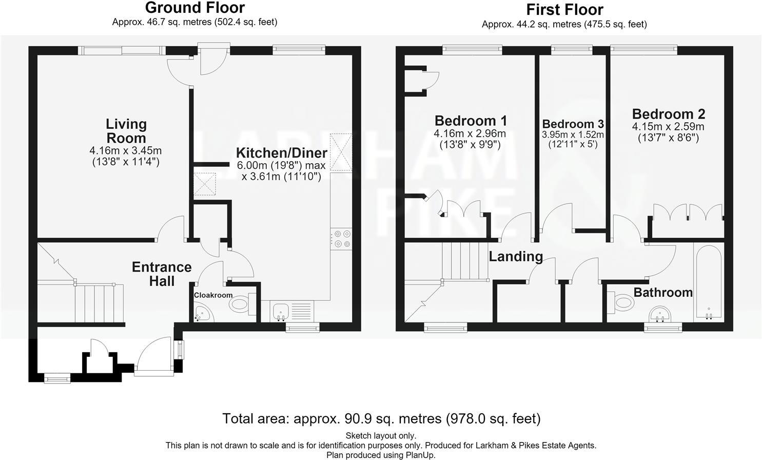 Brain Close, Hatfield floorplan