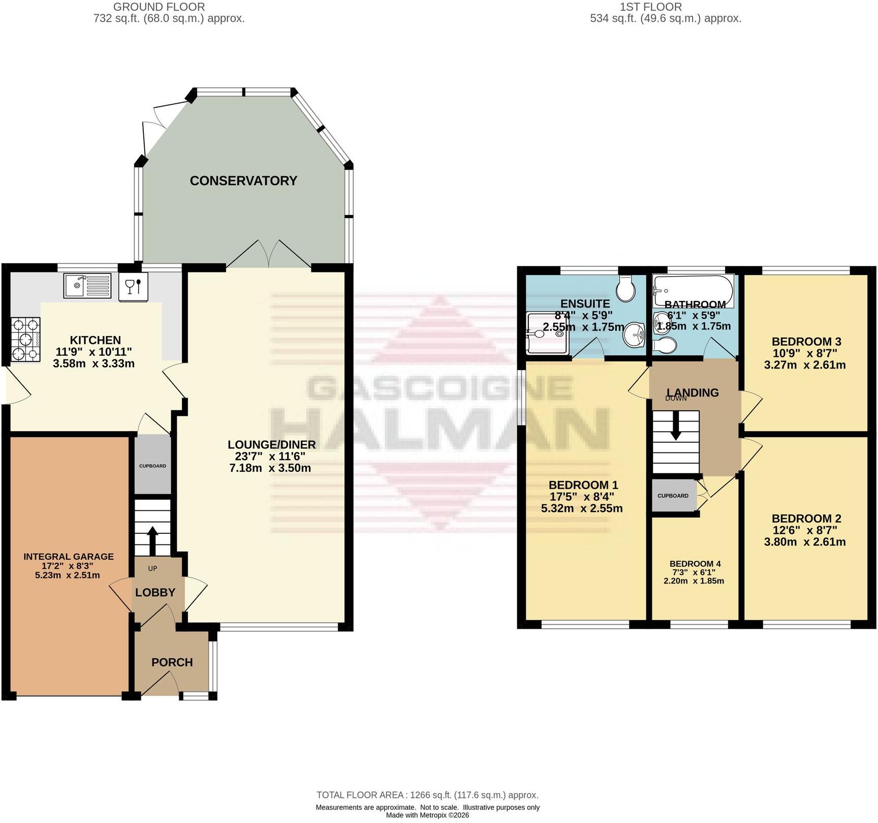 Shropshire Drive, Glossop, SK13 floorplan