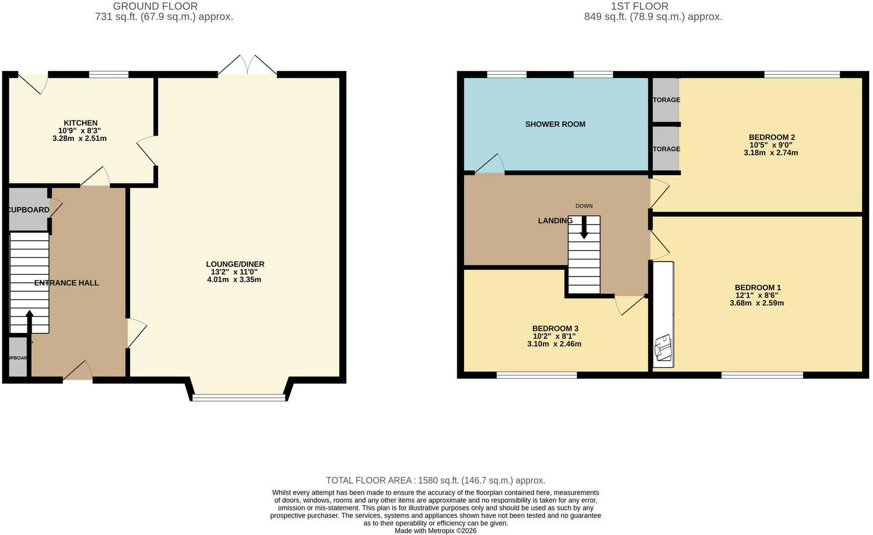 Arnside Grove, Breightmet, Bolton, BL2 floorplan