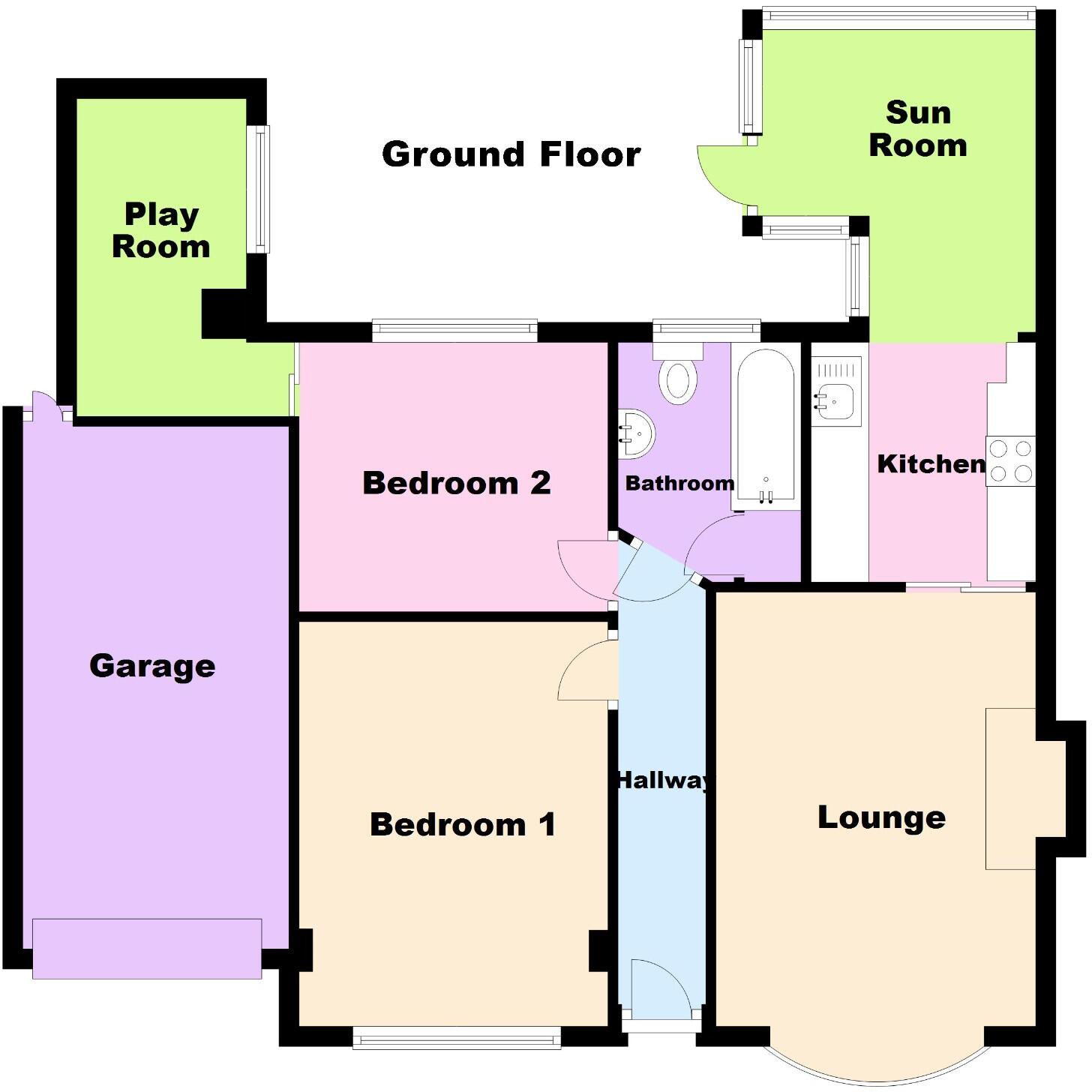 Northern Avenue, Polegate, East Sussex, BN26 floorplan