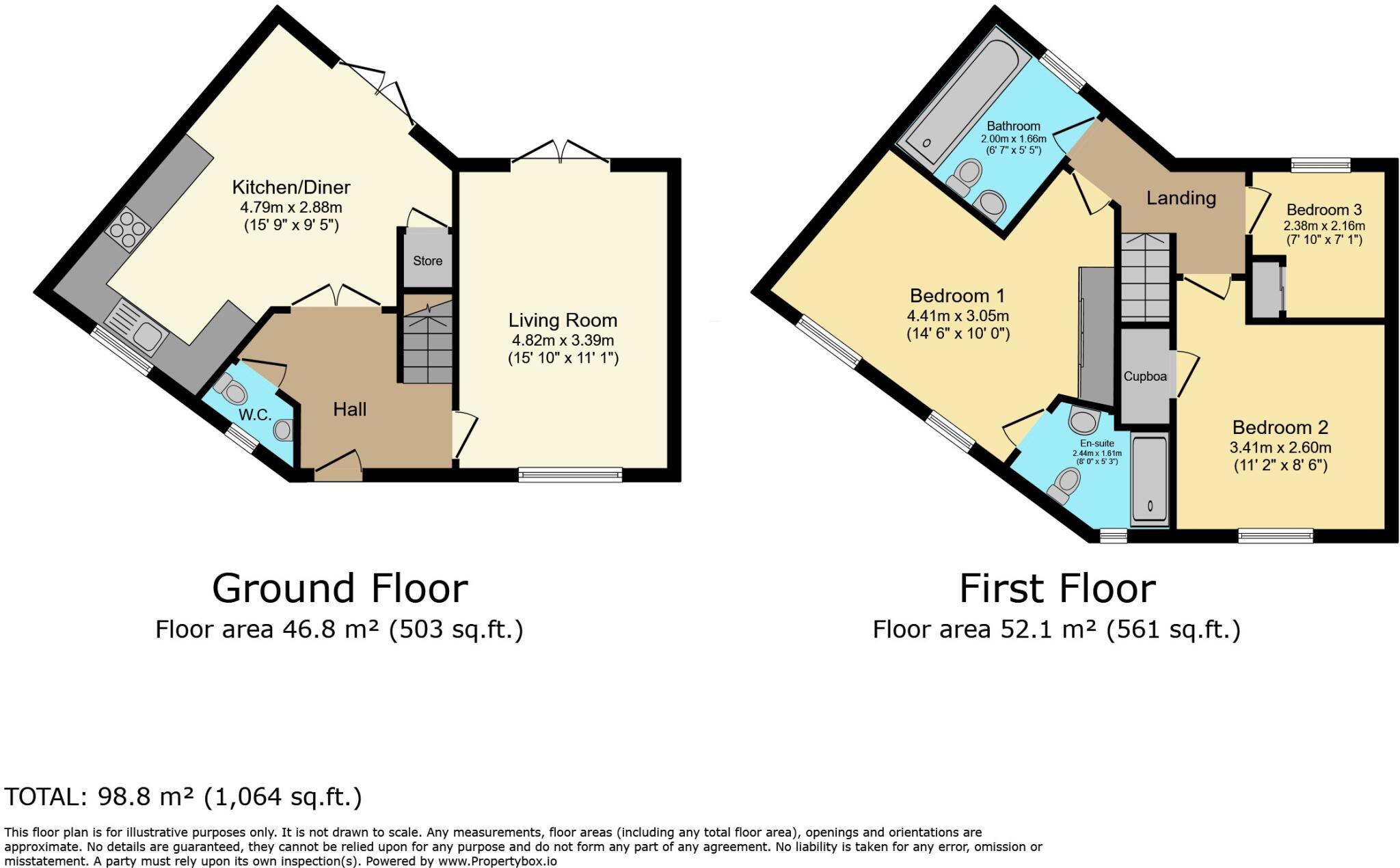 Godwin Way, Stoke-on-Trent, Staffordshire, ST4 floorplan