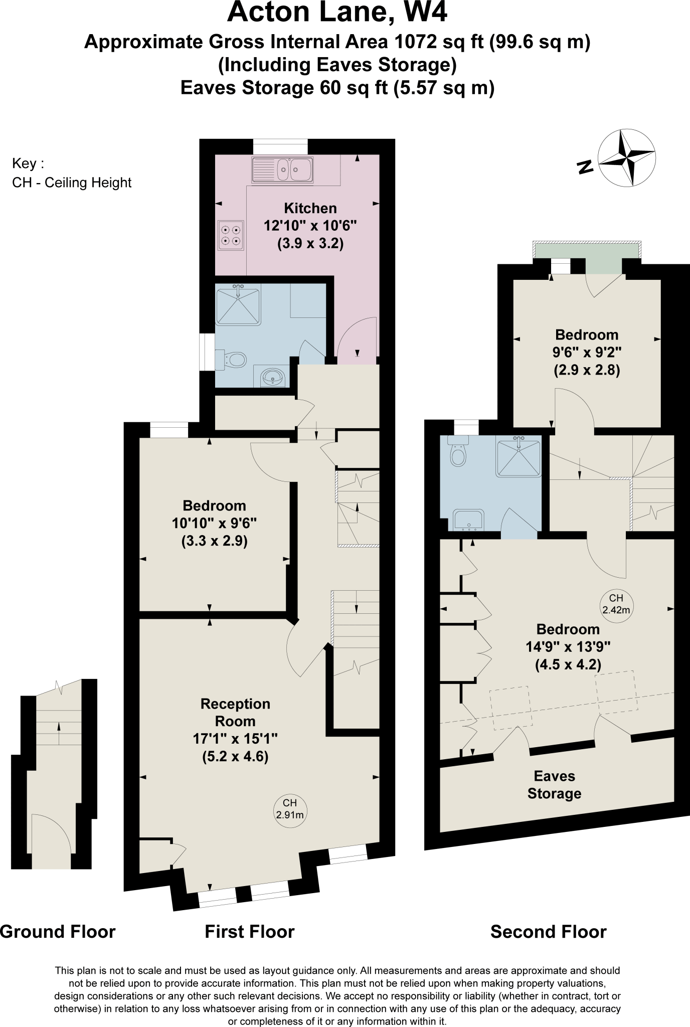 Acton Lane, London, W4 floorplan