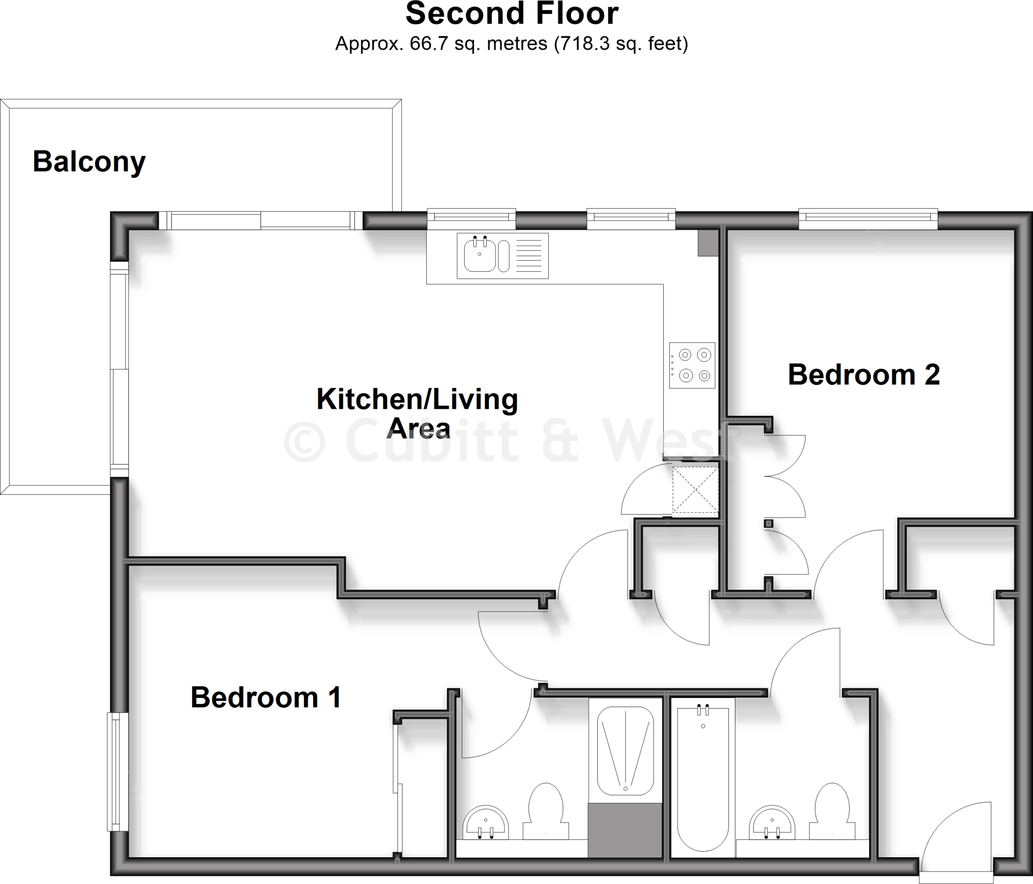 Canalside, Redhill, Surrey floorplan