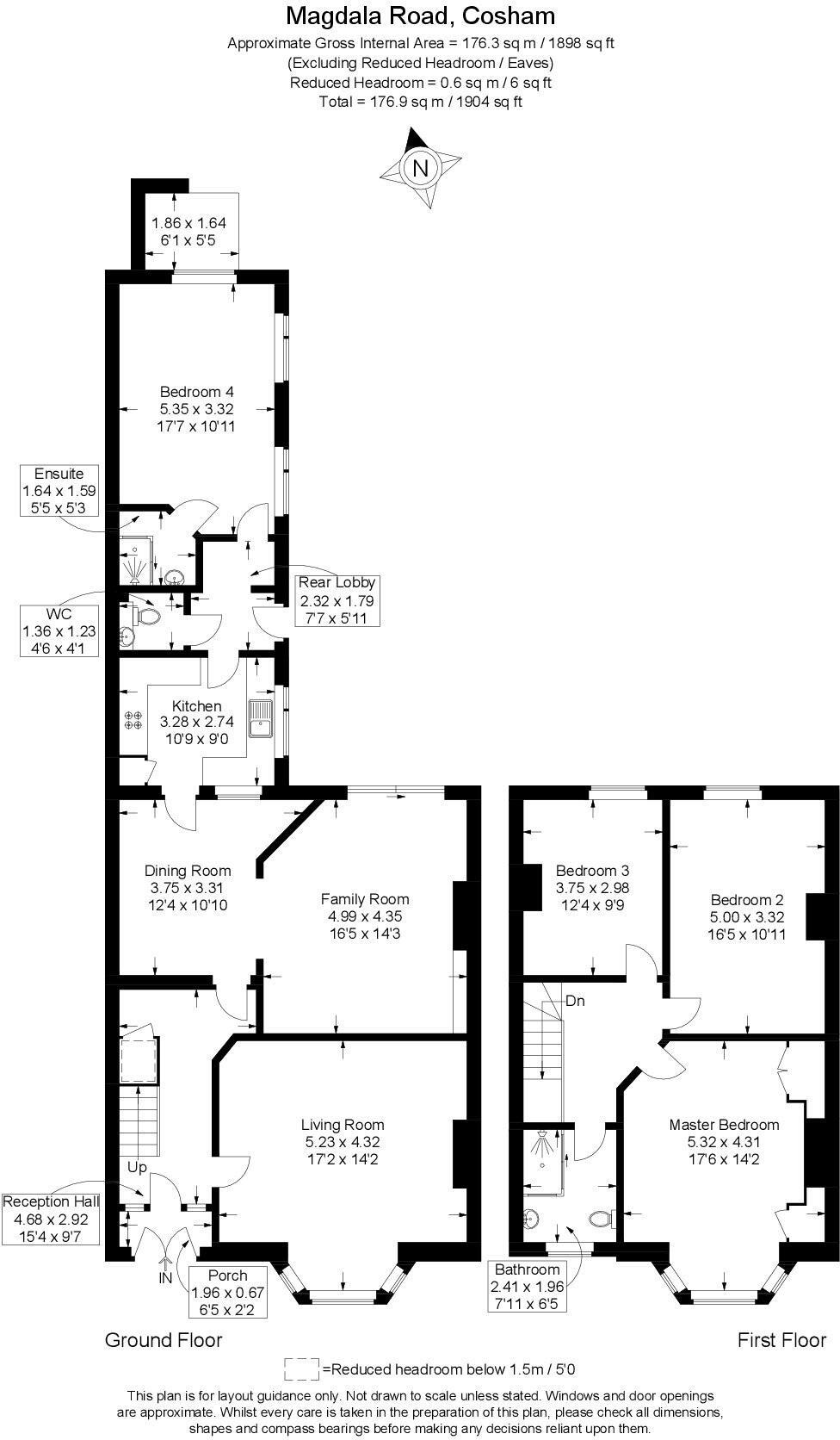 Magdala Road, Cosham floorplan