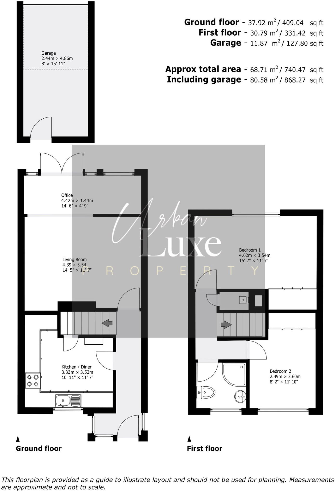 Applecross Walk, Bedford, MK41 floorplan