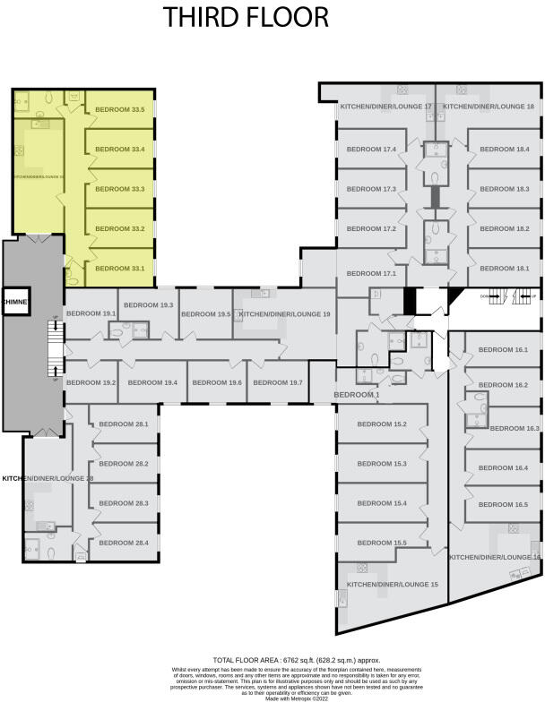 Flat 33, Shoe & Boot Factory, Leicester, LE2 floorplan