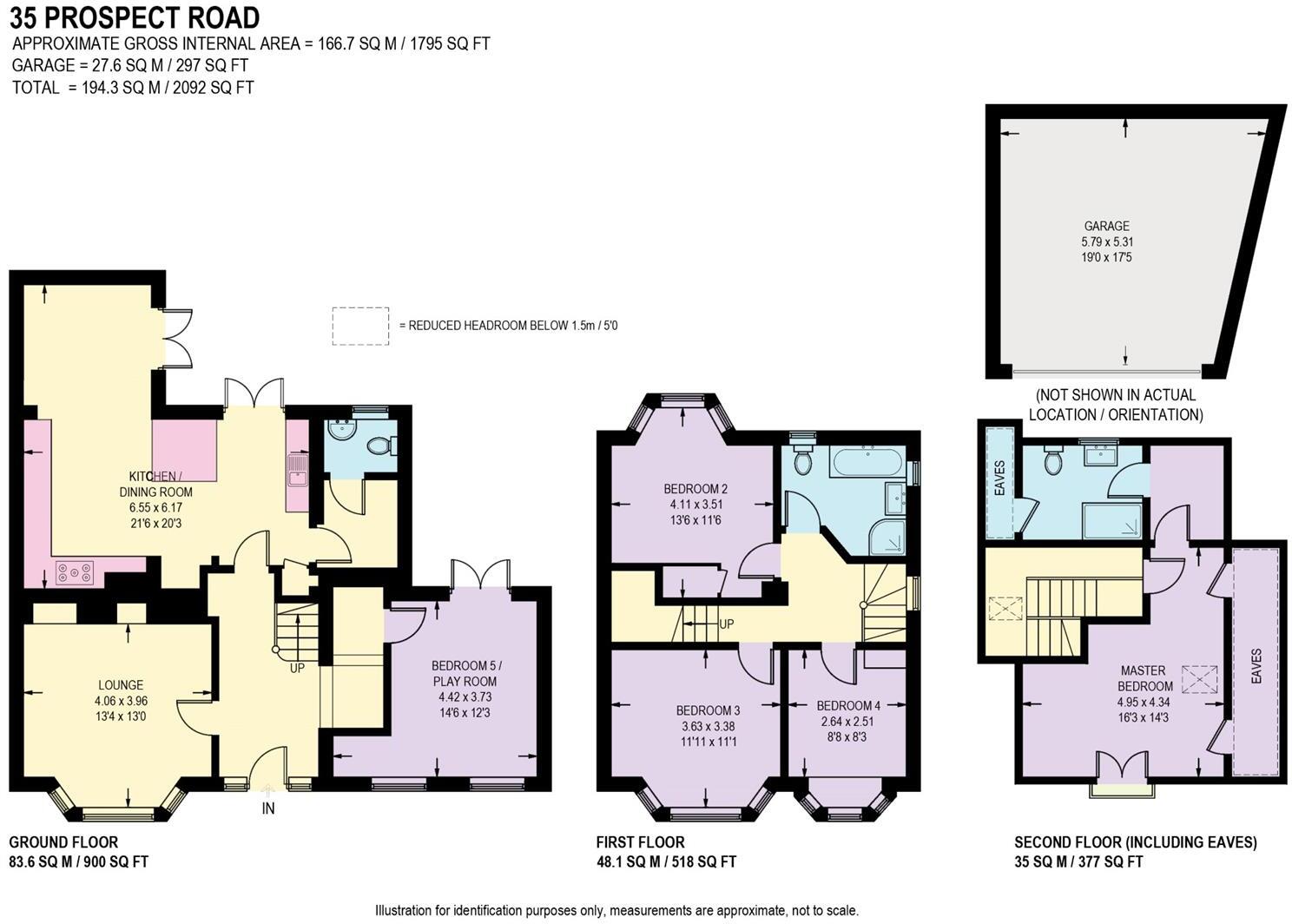 Prospect Road, Bradway, Sheffield floorplan
