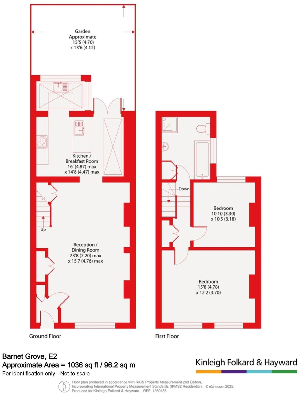 Barnet Grove, Bethnal Green, London, E2 floorplan