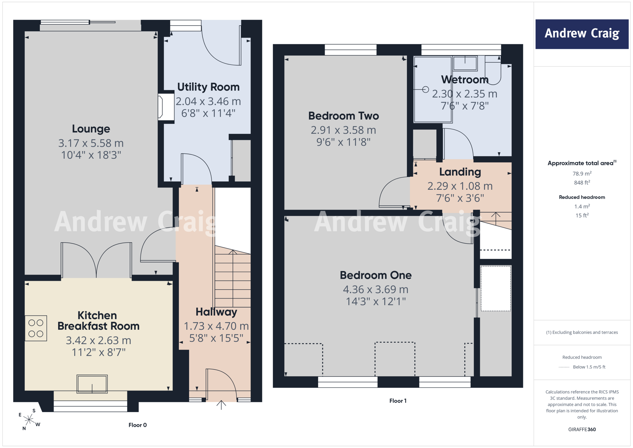 Brodie Close, South Shields floorplan