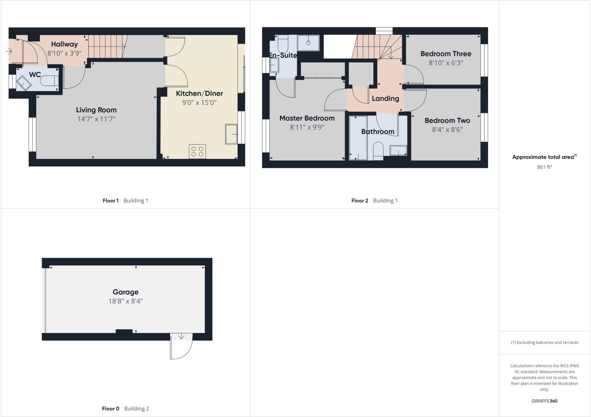 Pagett Close, Hucknall floorplan
