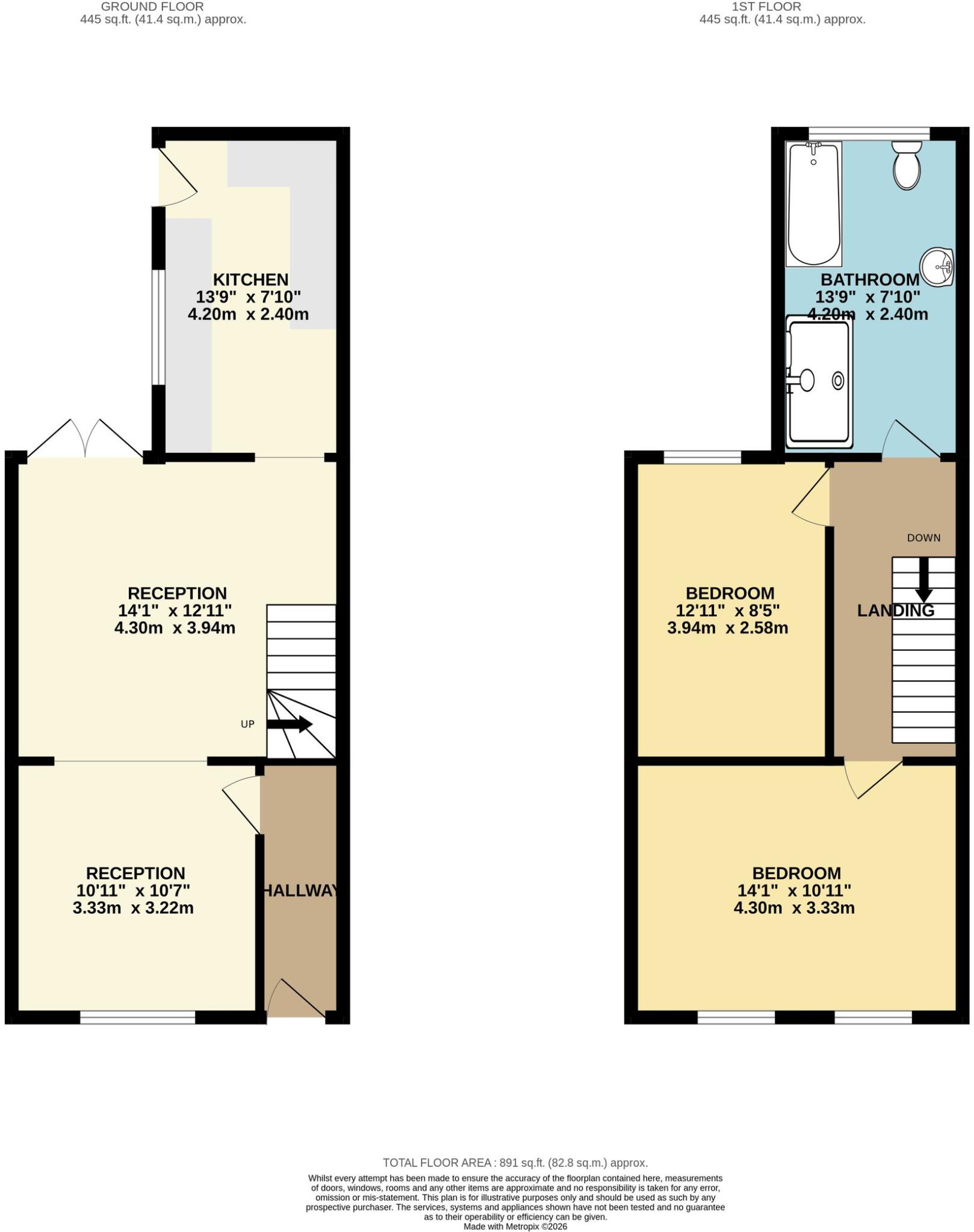 Hill Street, Risca, NP11 floorplan