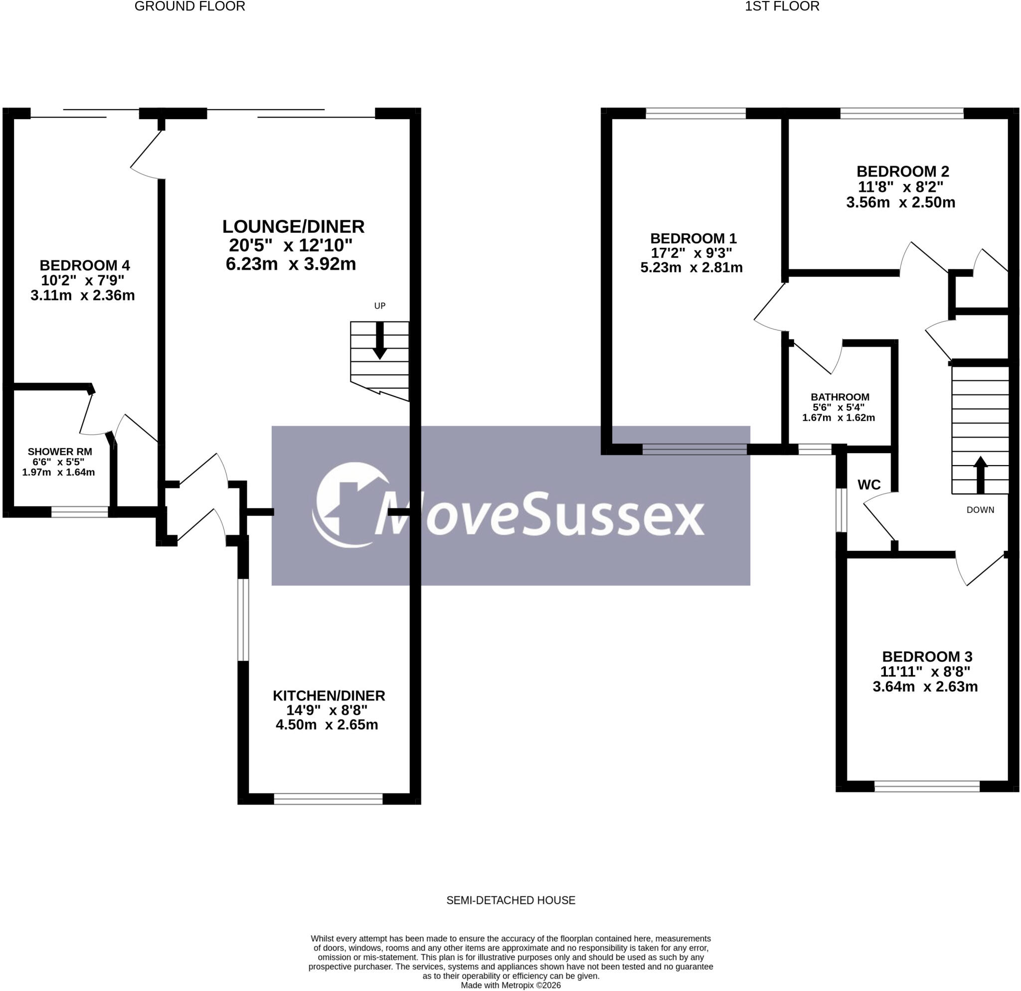 Black Path, Polegate, East Sussex floorplan