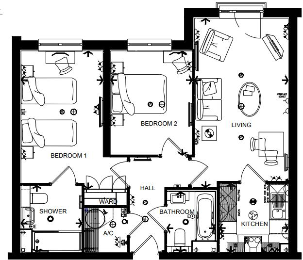 Mere Lodge, Diss, Norfolk floorplan
