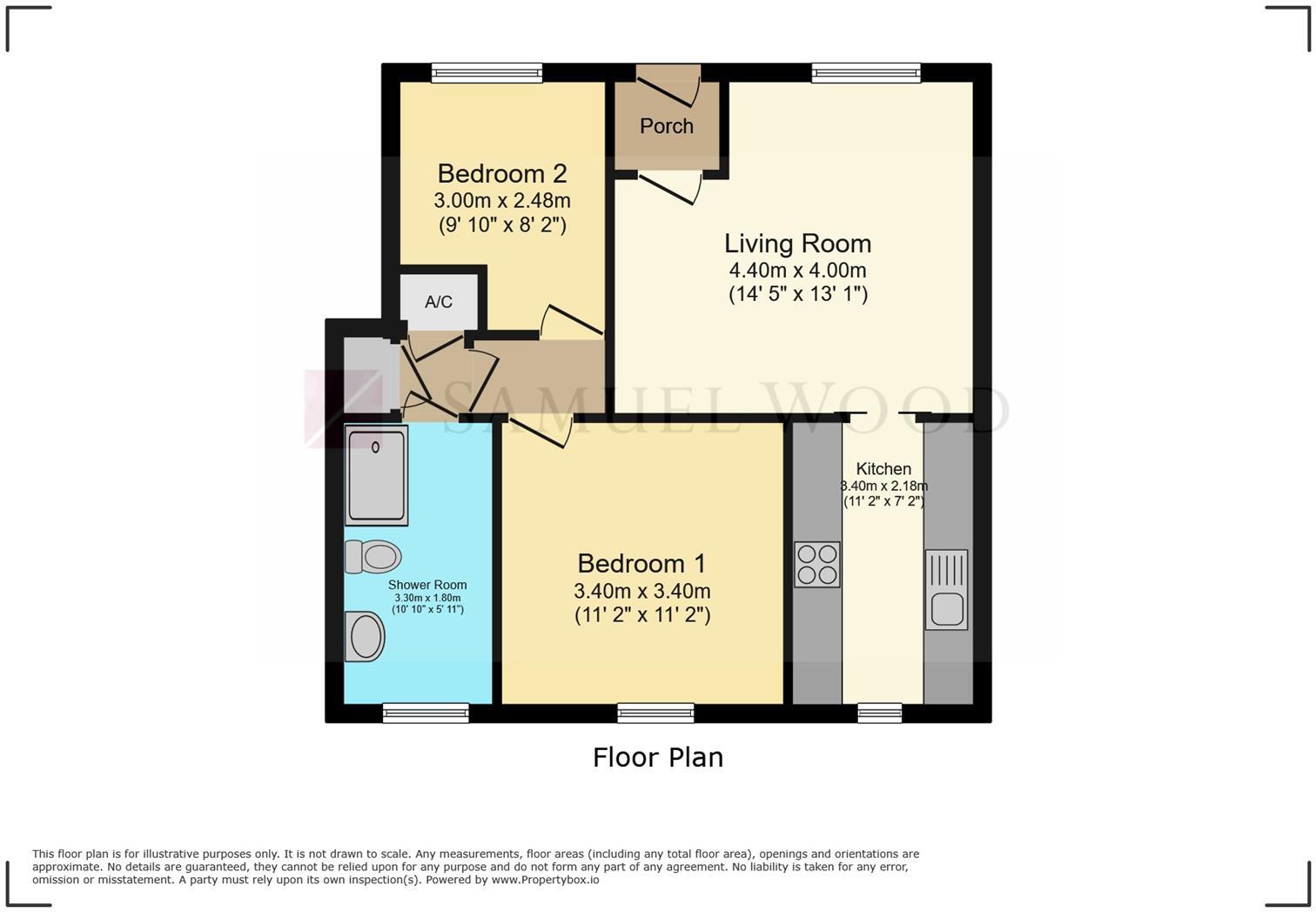 College Court, Ludlow floorplan