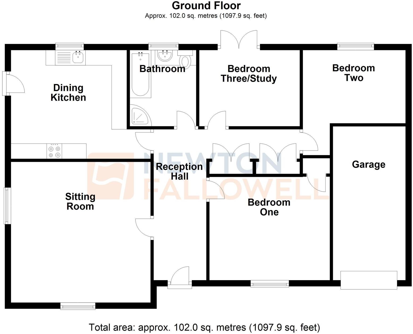 7, Cornwall Road, Retford, DN22 floorplan