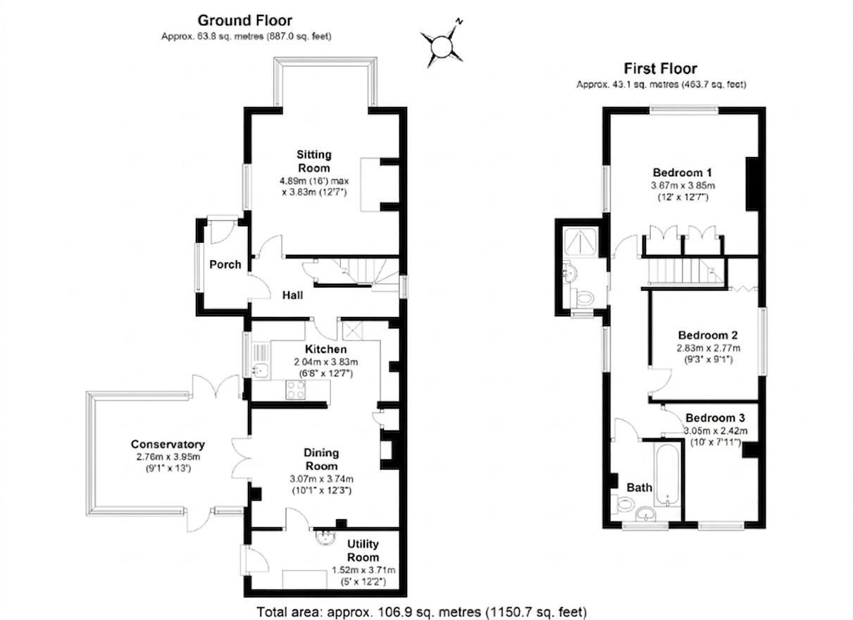 The Bottom, Urchfont, Devizes floorplan