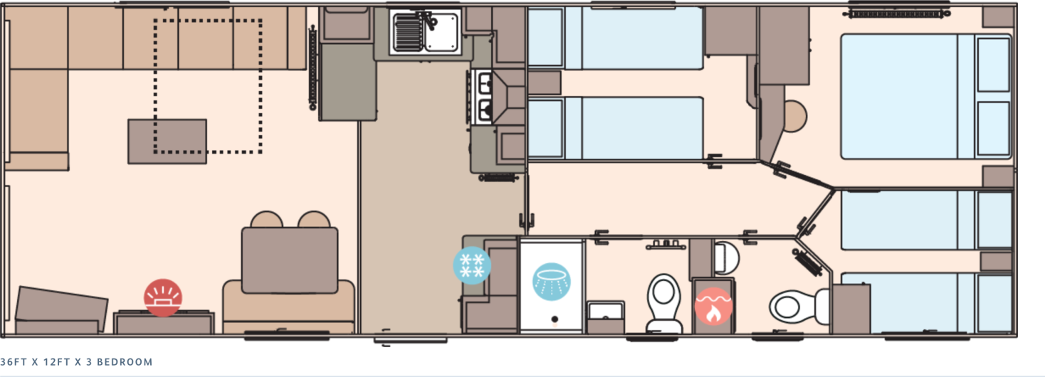 Gower, Oxwich, SA3 1LY floorplan