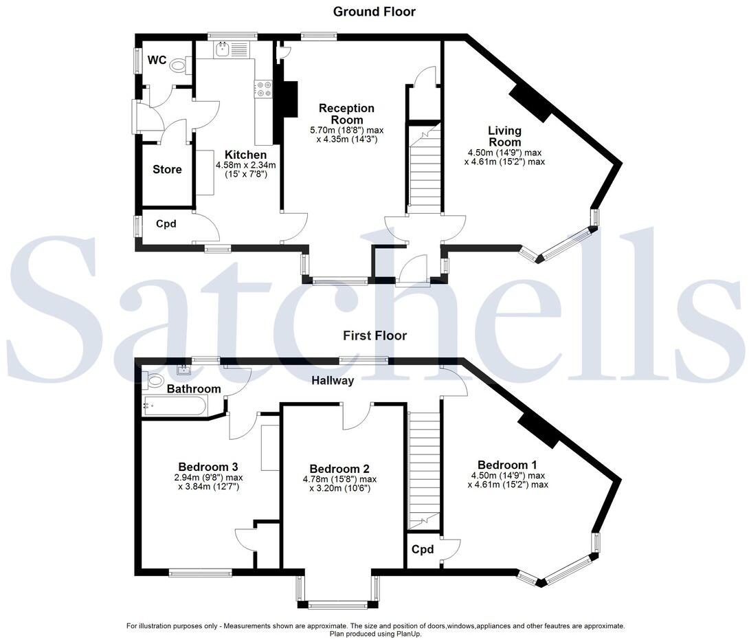 Broughton Hill, Letchworth Garden City, SG6 floorplan