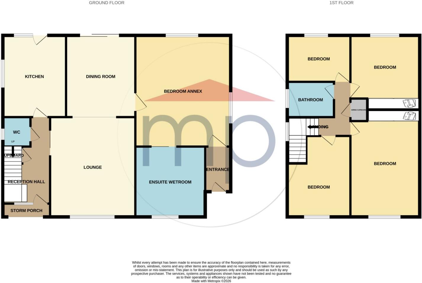 Croxton Close, Fairfield floorplan