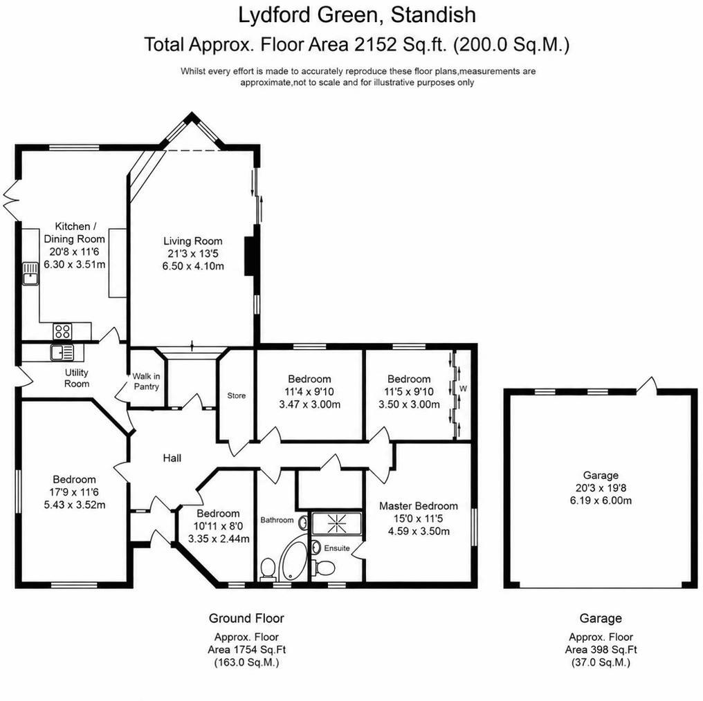 Lydford Green, Standish, Wigan floorplan