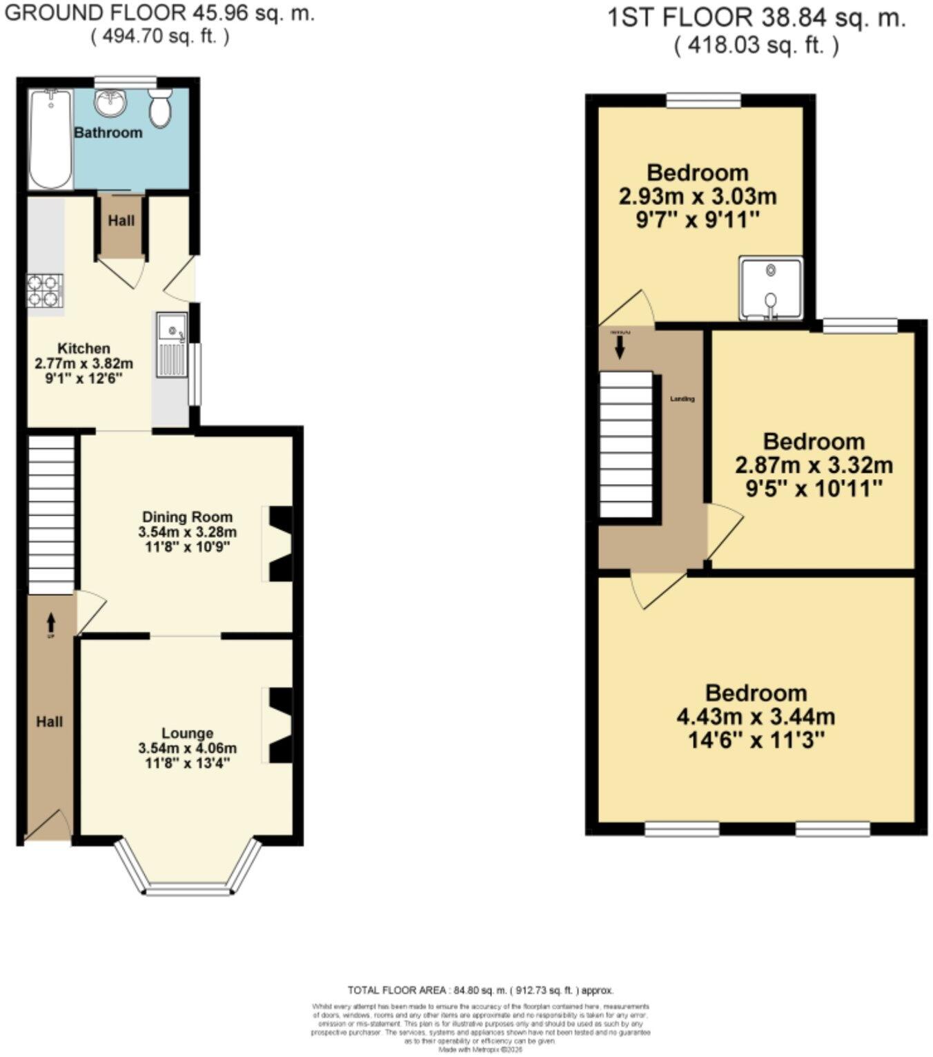 Charlton Avenue, Dover, Kent, CT16 floorplan