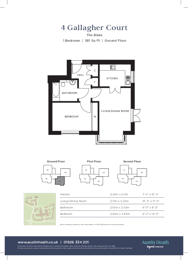 Gallagher Court, Merlin Way, Austin Heath, Warwick, Warwickshire floorplan