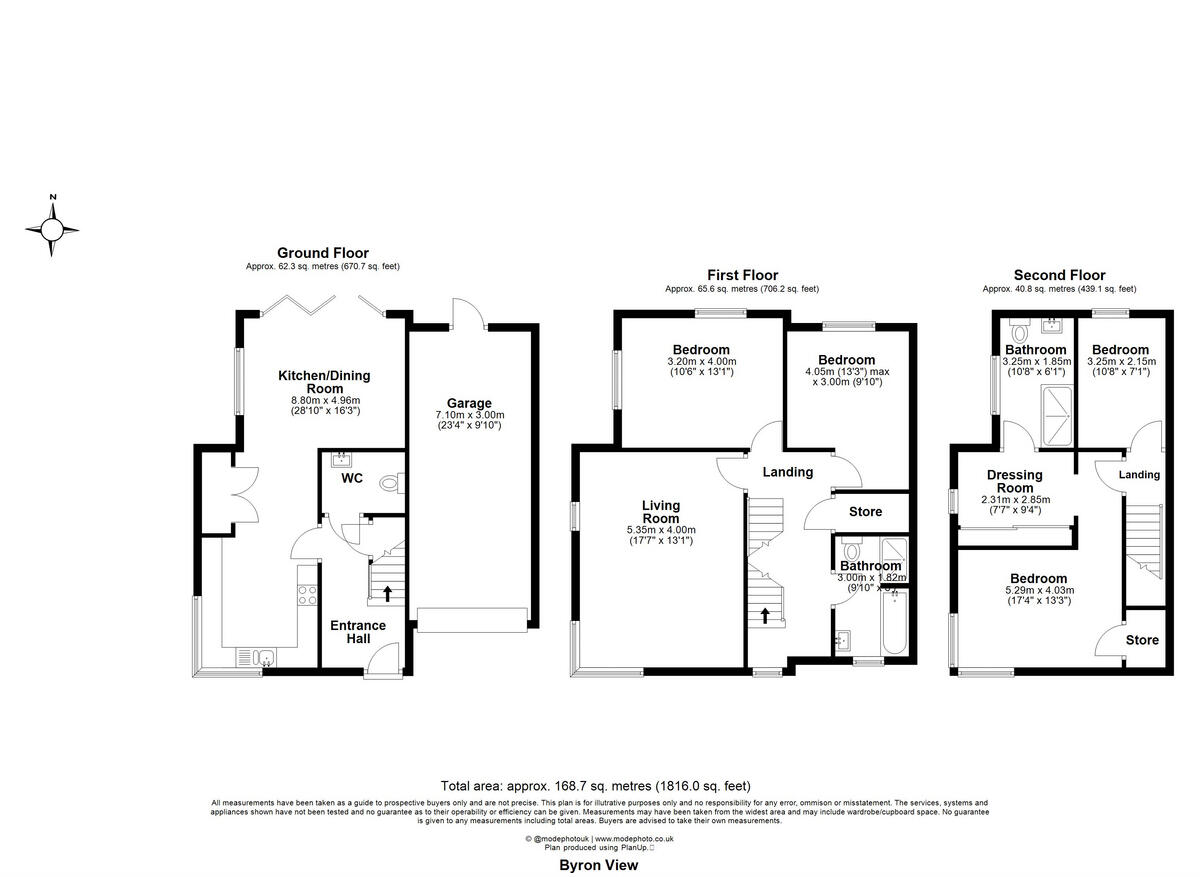 Byron View, Chelmsford, CM2 6 floorplan