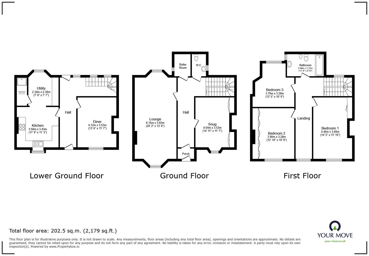 East Ascent, St. Leonards-on-Sea, East Sussex, TN38 floorplan