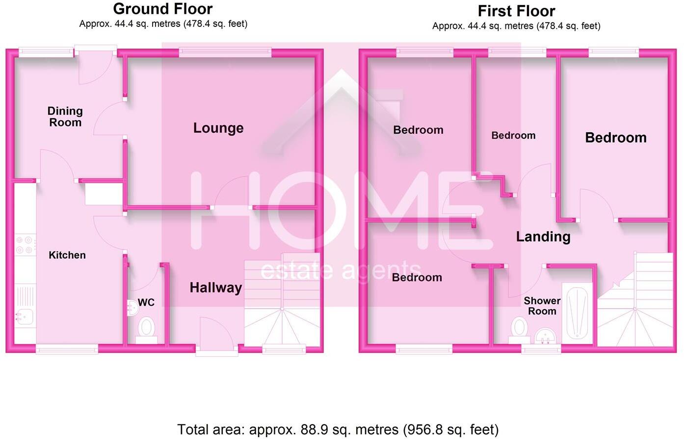 Dougall Walk, Manchester, M12 floorplan